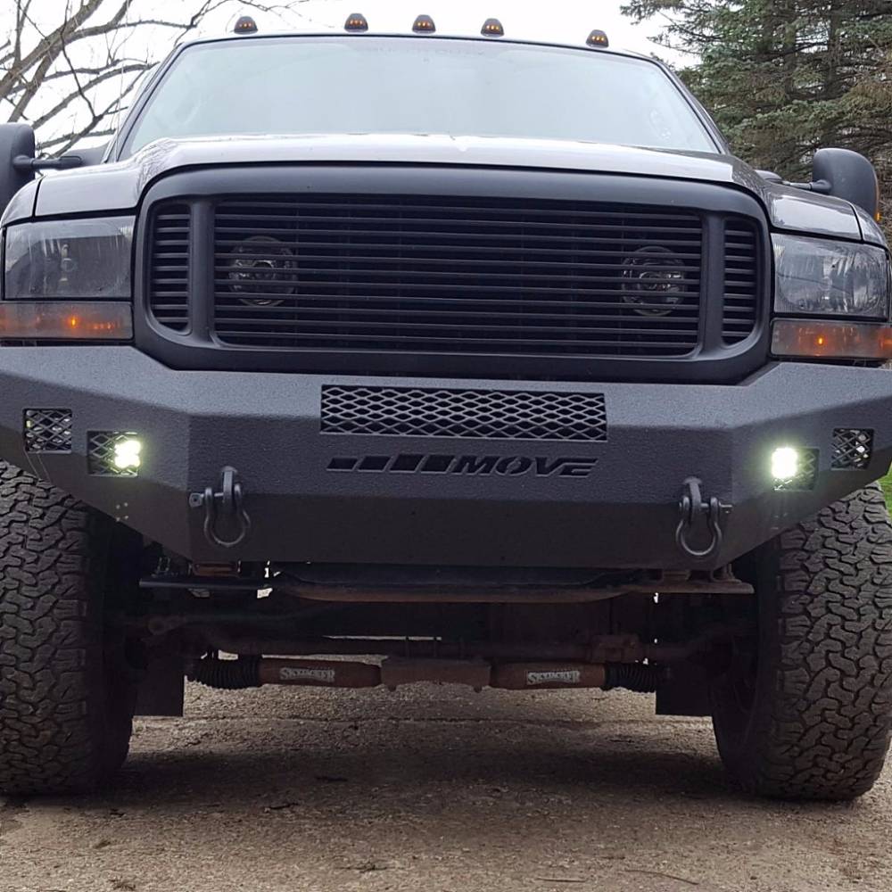 Front Bumper Upper Pad Trim – Primed, For 1999-2004 Ford F-150 & 1999 Expedition (FO1057282 / 3L3Z17K833AAA)