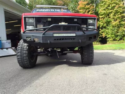 CHEVY 1500 1973-1980 with CLASSIC FRONT Weld It Yourself STANDARD installed