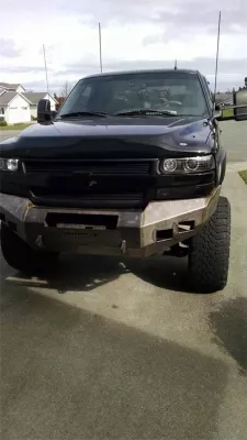 CHEVY 2500-3500HD 1999-2002 with CLASSIC FRONT W.I.Y.KIT STANDARD installed