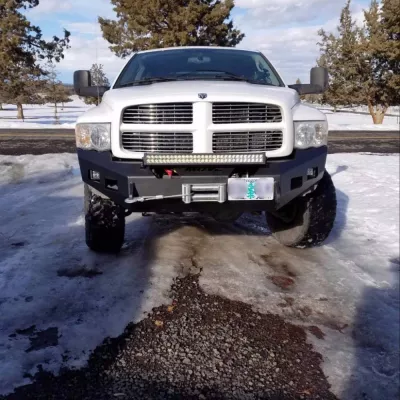 DODGE 2500-3500 2003-2005 with CLASSIC FRONT Weld It Yourself Offroad installed