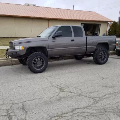 DODGE 2500-3500 1994-2002 with CLASSIC FRONT Weld It Yourself STANDARD installed