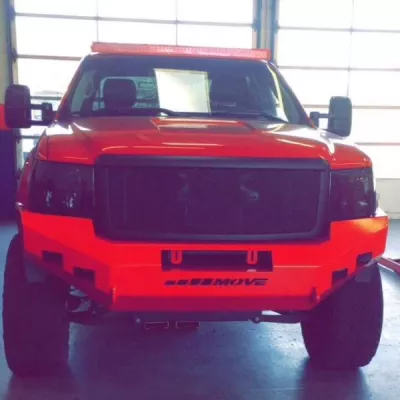 GMC 1500 2007.5-2013 with CLASSIC FRONT W.I.Y.KIT STANDARD installed