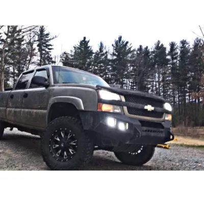 CHEVY 1500HD 2003-2007 with CLASSIC FRONT Weld It Yourself STANDARD installed
