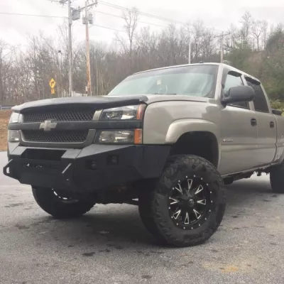 CHEVY 1500HD 2003-2007 with CLASSIC FRONT Weld It Yourself STANDARD installed