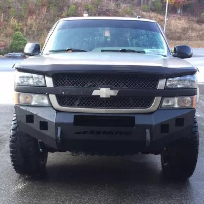 CHEVY 1500HD 2003-2007 with CLASSIC FRONT Weld It Yourself STANDARD installed