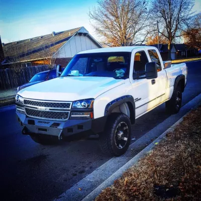 CHEVY 2500-3500HD 2003-2007 with CLASSIC FRONT Weld It Yourself Offroad installed