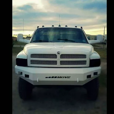 DODGE 2500-3500 1994-2002 with CLASSIC FRONT Weld It Yourself STANDARD installed