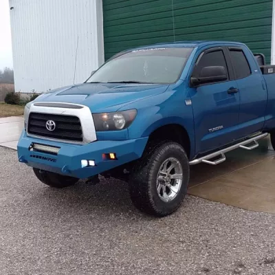 TOYOTA TUNDRA 2007-2013 with CLASSIC FRONT Weld It Yourself STANDARD installed