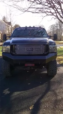 FORD F250-350 1999-2004 with CLASSIC FRONT W.I.Y.KIT STANDARD installed