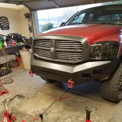 DODGE 2500-3500 2006-2009 with CLASSIC FRONT Weld It Yourself STANDARD installed