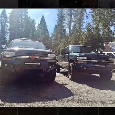 CHEVY 1500 1999-2002 with CLASSIC FRONT Weld It Yourself STANDARD installed