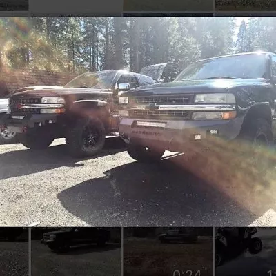 CHEVY 1500 1999-2002 with CLASSIC FRONT Weld It Yourself STANDARD installed