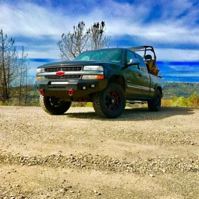 CHEVY 1500 1999-2002 with CLASSIC FRONT Weld It Yourself STANDARD installed