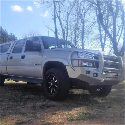 CHEVY 2500-3500HD 2003-2007 with CLASSIC FRONT Weld It Yourself STANDARD installed