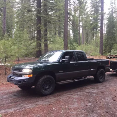 CHEVY 1500 1999-2002 with CLASSIC FRONT Weld It Yourself STANDARD installed