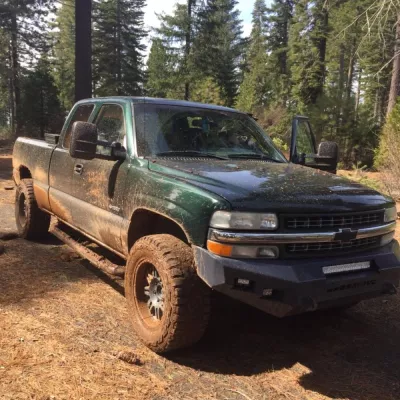CHEVY 1500 1999-2002 with CLASSIC FRONT Weld It Yourself STANDARD installed