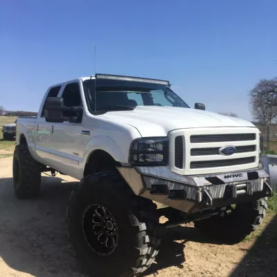 FORD F250-350 2005-2007 with CLASSIC FRONT Weld It Yourself Offroad installed