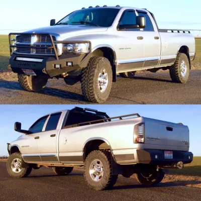 DODGE 2500-3500 2003-2005 with CLASSIC FRONT Weld It Yourself STANDARD installed