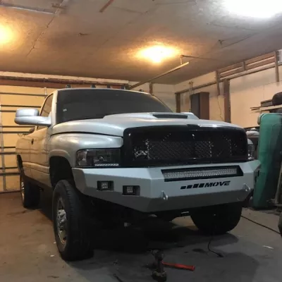 DODGE 2500-3500 1994-2002 with CLASSIC FRONT Weld It Yourself STANDARD installed