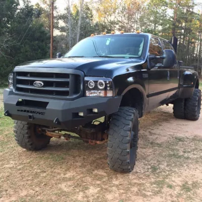 FORD F250-350 1999-2004 with CLASSIC FRONT W.I.Y.KIT STANDARD installed