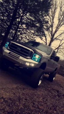 FORD F250-350 1999-2004 with CLASSIC FRONT W.I.Y.KIT STANDARD installed