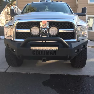 DODGE 2500-3500 2010-2018 with CLASSIC FRONT Weld It Yourself STANDARD installed