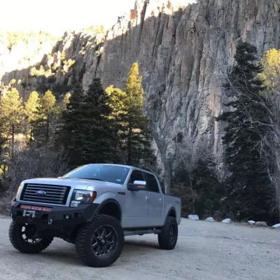 FORD F150 2009-2014 with CLASSIC FRONT Weld It Yourself Offroad installed