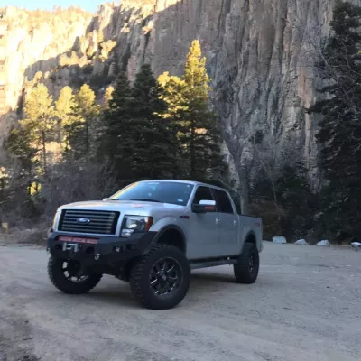 FORD F150 2009-2014 with CLASSIC FRONT Weld It Yourself Offroad installed