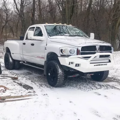 DODGE 2500-3500 2006-2009 with CLASSIC FRONT Weld It Yourself STANDARD installed