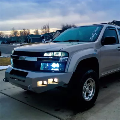 CHEVY COLORADO 2004-2012 with CLASSIC FRONT Weld It Yourself STANDARD installed