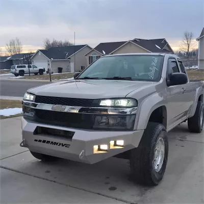 CHEVY COLORADO 2004-2012 with CLASSIC FRONT Weld It Yourself STANDARD installed