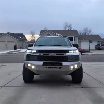 CHEVY COLORADO 2004-2012 with CLASSIC FRONT Weld It Yourself STANDARD installed