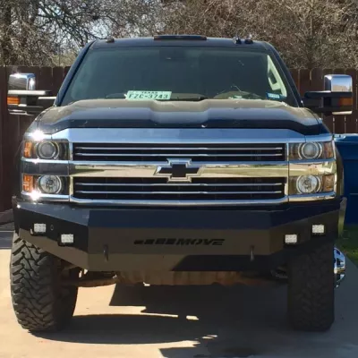 CHEVY 2500-3500HD 2015-2019 with CLASSIC FRONT Weld It Yourself STANDARD installed