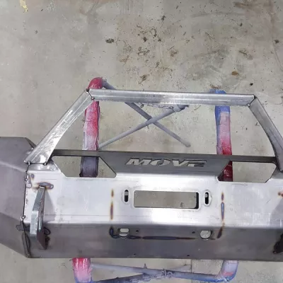 CHEVY 2500-3500HD 2003-2007 with CLASSIC FRONT Weld It Yourself Offroad installed