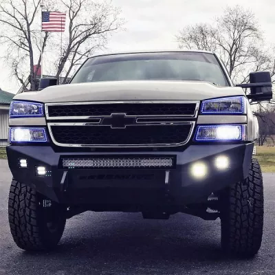 CHEVY 2500-3500HD 2003-2007 with CLASSIC FRONT Weld It Yourself STANDARD installed