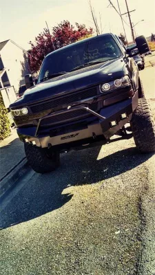 CHEVY 2500-3500HD 1999-2002 with CLASSIC FRONT W.I.Y.KIT STANDARD installed