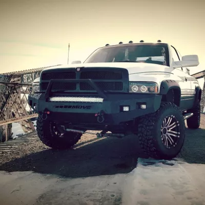 DODGE 1500 1994-2001 with CLASSIC FRONT Weld It Yourself STANDARD installed