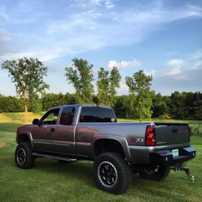 CHEVY 1500 2003-2007 with CLASSIC FRONT Weld It Yourself STANDARD installed