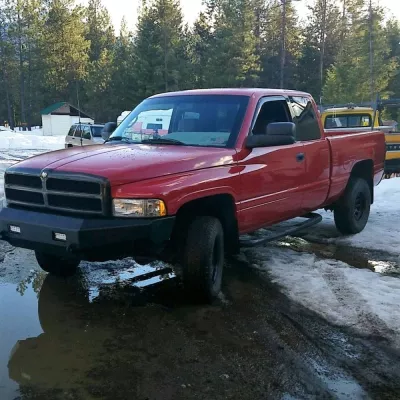 DODGE 1500 1994-2001 with CLASSIC FRONT Weld It Yourself STANDARD installed