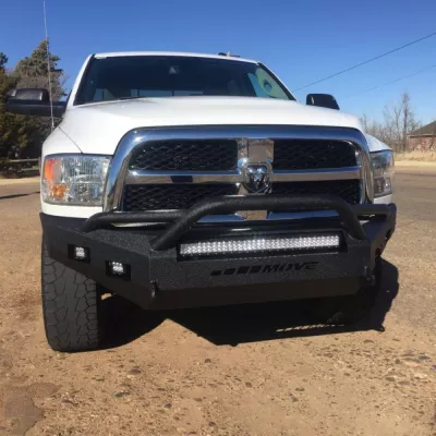 DODGE 2500-3500 2010-2018 with CLASSIC FRONT Weld It Yourself STANDARD installed