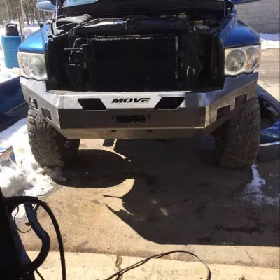 DODGE 2500-3500 2003-2005 with CLASSIC FRONT Weld It Yourself Offroad installed
