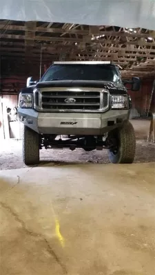 FORD F250-350 1999-2004 with CLASSIC FRONT W.I.Y.KIT STANDARD installed