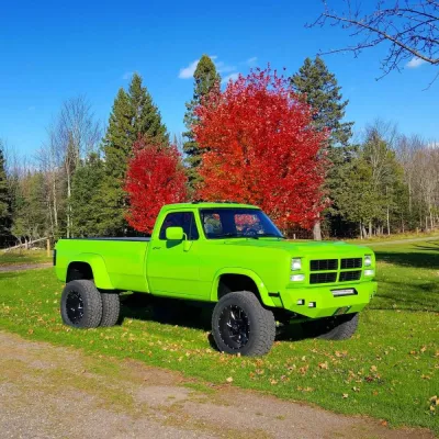 DODGE 150-250-350 1981-1993 with CLASSIC FRONT Weld It Yourself STANDARD installed