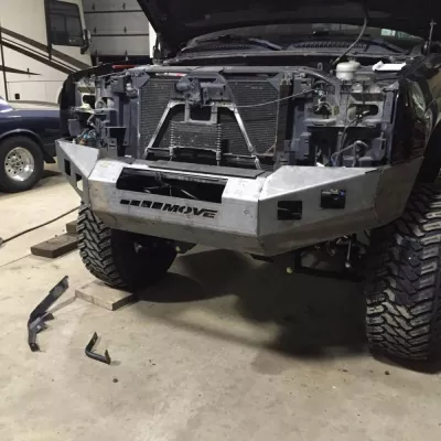 CHEVY 1500 2003-2007 with CLASSIC FRONT Weld It Yourself STANDARD installed