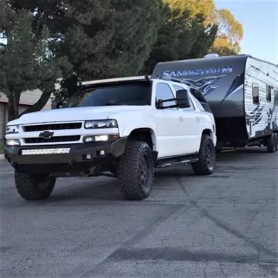 CHEVY TAHOE 2000-2006 with CLASSIC FRONT Weld It Yourself STANDARD installed