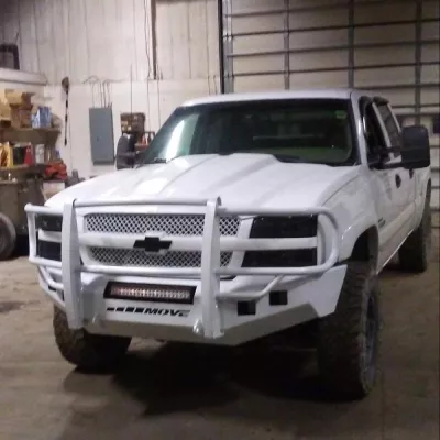 CHEVY 2500-3500HD 2003-2007 with CLASSIC FRONT Weld It Yourself STANDARD installed