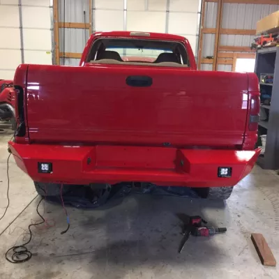 DODGE 2500-3500 1994-2002 with CLASSIC REAR Weld It Yourself STANDARD installed