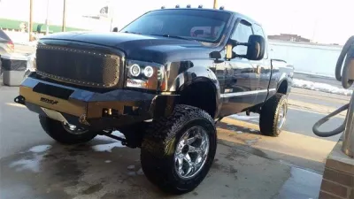 FORD F250-350 1999-2004 with CLASSIC FRONT W.I.Y.KIT STANDARD installed