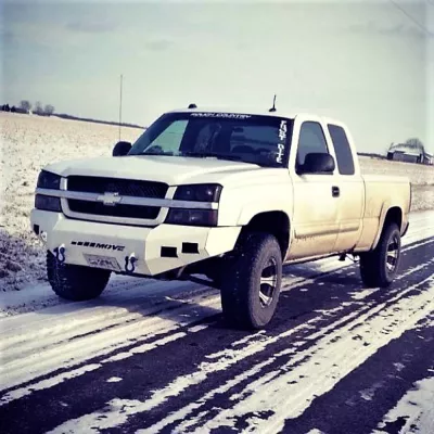 CHEVY 1500 2003-2007 with CLASSIC FRONT Weld It Yourself STANDARD installed