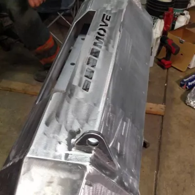 DODGE 2500-3500 1994-2002 with CLASSIC FRONT Weld It Yourself STANDARD installed